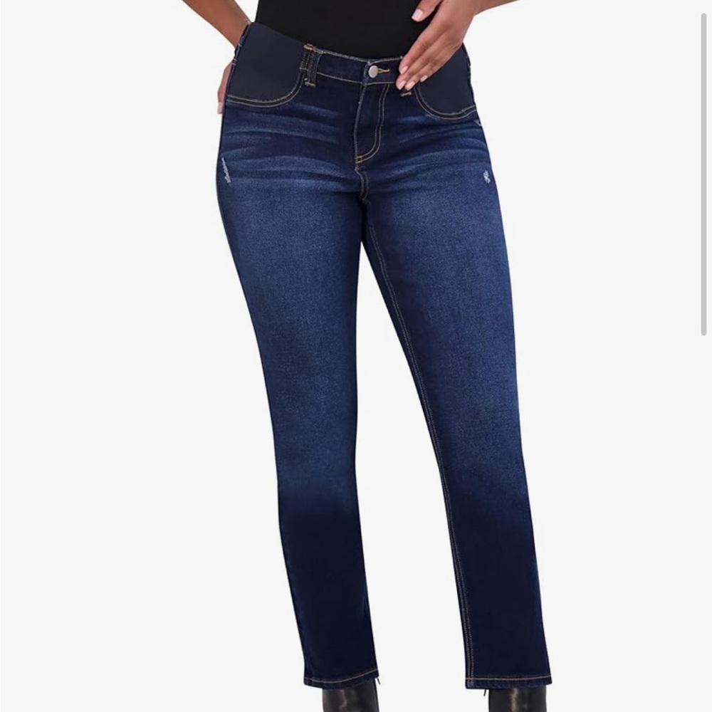 Maternity Jeans with Panel